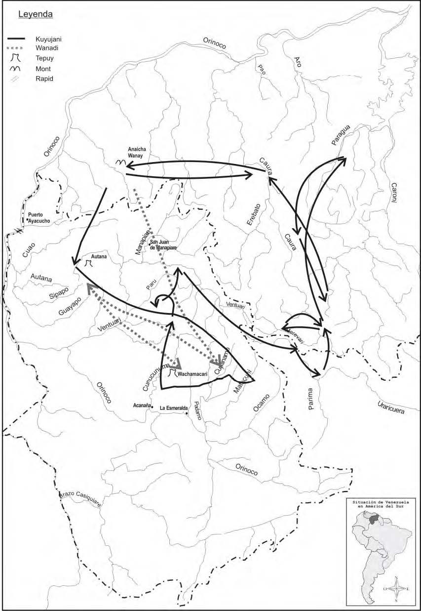 Figura 1. Proximidad Social dialecto-regional ye&rsquo;kwana.