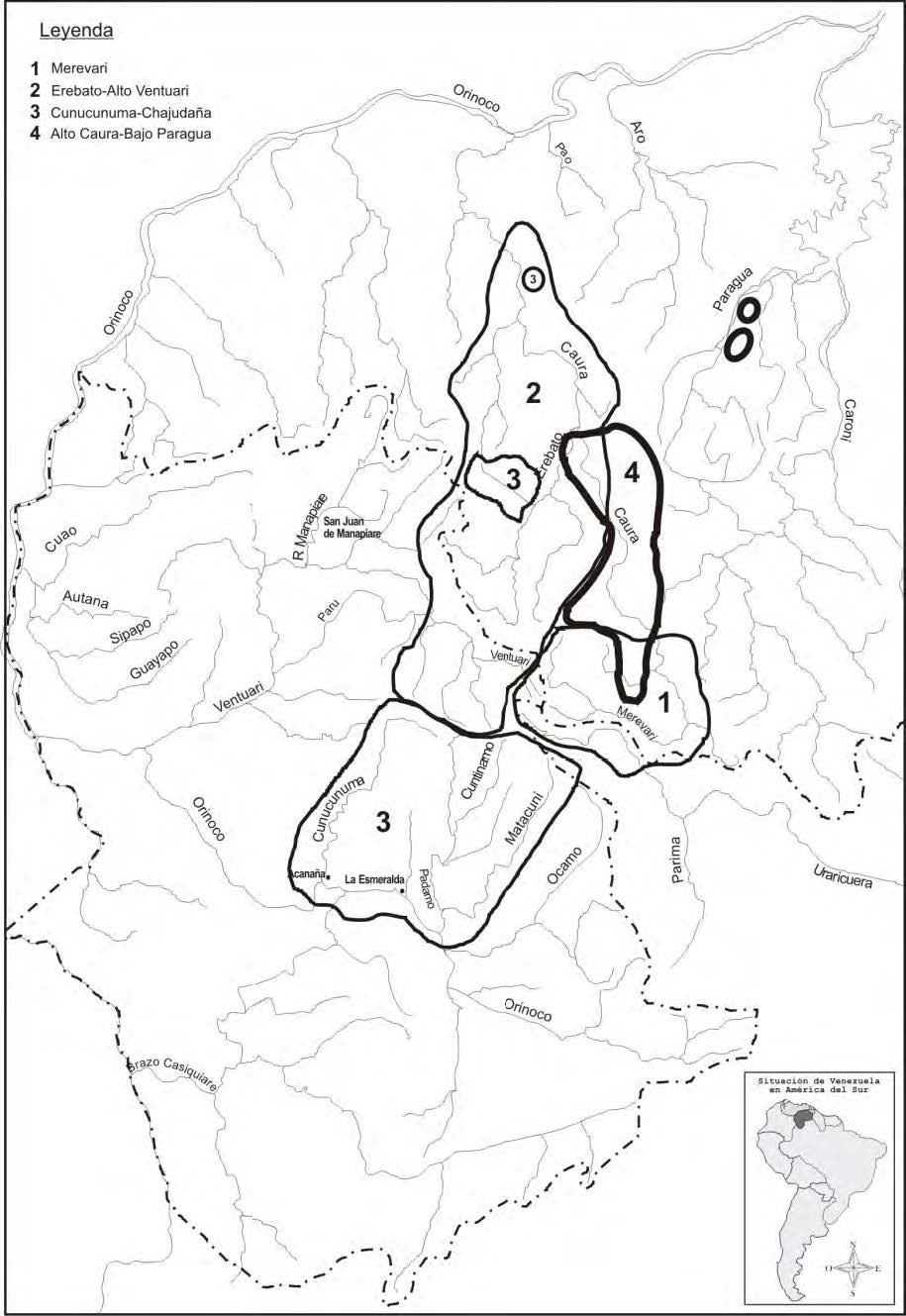 Figura 1. Proximidad Social dialecto-regional ye&rsquo;kwana.