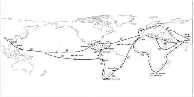 Flujos de plata americana en la temprana globalización