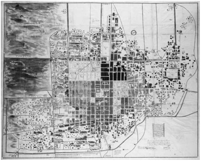&ldquo;Plano de la Ymperial M&eacute;xico&rdquo; de Jos&eacute; Antonio de Alzate (1772)