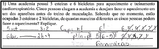 Estratégia utilizada pela participante F8