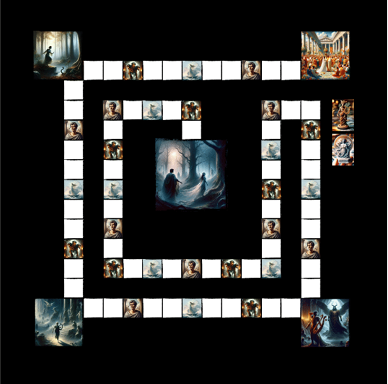 Tabuleiro de Orfeu e Eur�dice