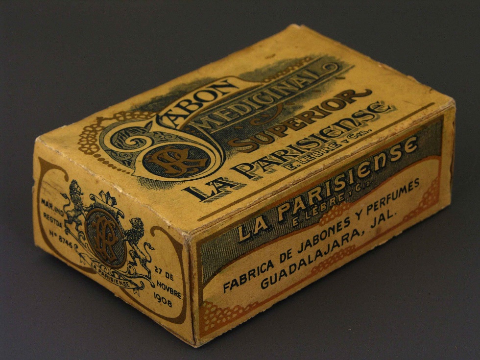 Envoltura del jabón medicinal La Parisiense