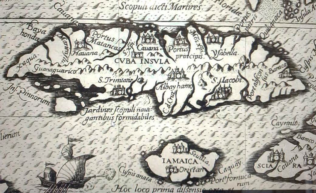 Primeras villas fundadas en la isla de Cuba