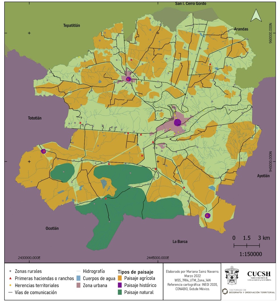 Paisaje cultural de Atotonilco el Alto en el estado de Jalisco, Mxico
