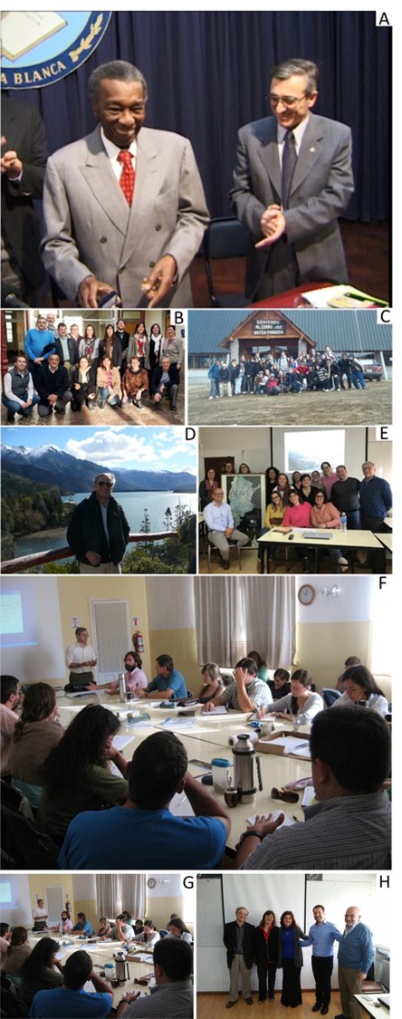 Actividades realizadas con el profesor Roberto Bustos Cara.