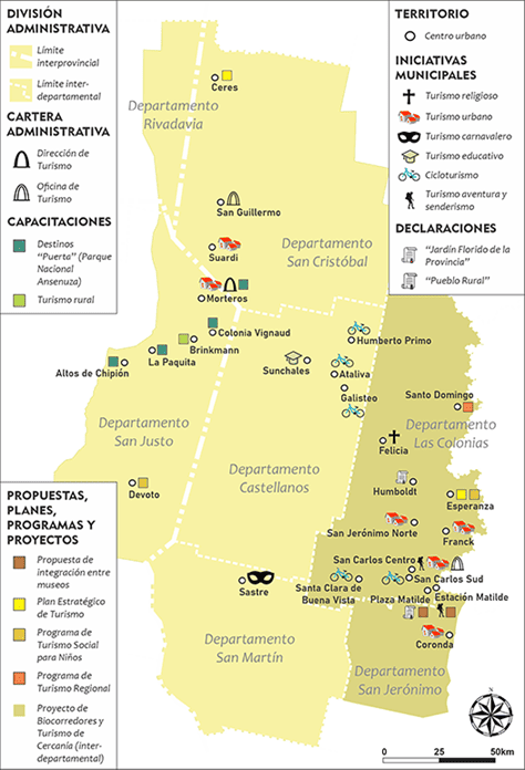 Iniciativas e instrumentos de la planificaci�n volcados al turismo municipal en la CLCA