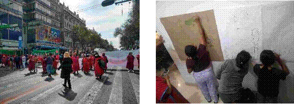 Mujeres triquis en la Ciudad de M�xico