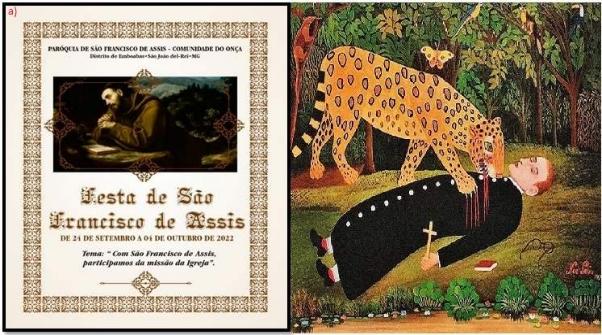 S�o Francisco de Assis e o On�a