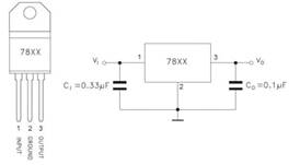 Aplicacin del regulador de voltaje LM7812