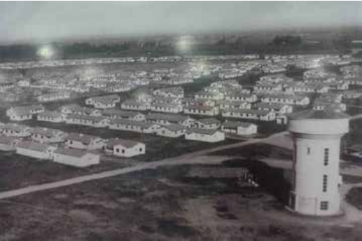  Ciudad Evita (La Matanza) en 1950, antes de ser inaugurado (CEHLAM)