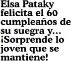 “Elsa Pataky felicita el 60 cumpleaos de su suegra y… Sorprende lo joven que se mantiene!” por G.G.P.En https://www.pronto.es/noticias-del-corazon/famosos/elsa-pataky-felicita-60-cumpleanos-suegra-sorprende-jovenmantiene-322770102.html el 16 de noviembre de 2020.