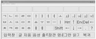 Teclado virtual usuando bioseñales.