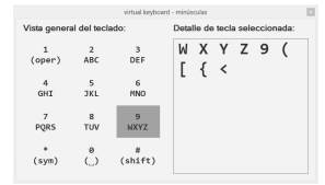 Teclado virtual
