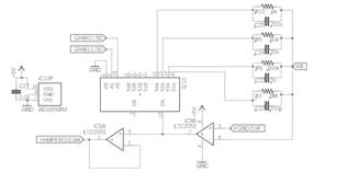 Circuito medidor de corriente