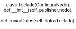 Cdigo Python de la clase Teclado