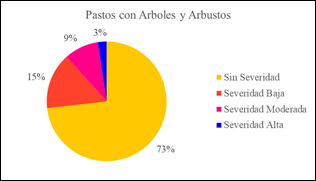 Análisis de Combustión de Pastos con Árboles y Arbustos