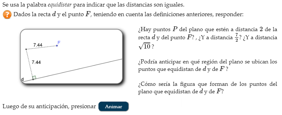 Fragmento de la seccin que presenta el contenido y que muestra la implementacin de la retroalimentacin