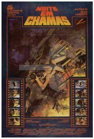 Cartaz de Noite em chamas.