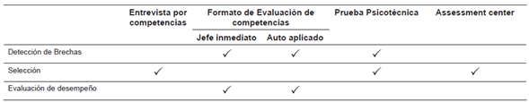Proceso de Evaluaci&oacute;n de Competencias