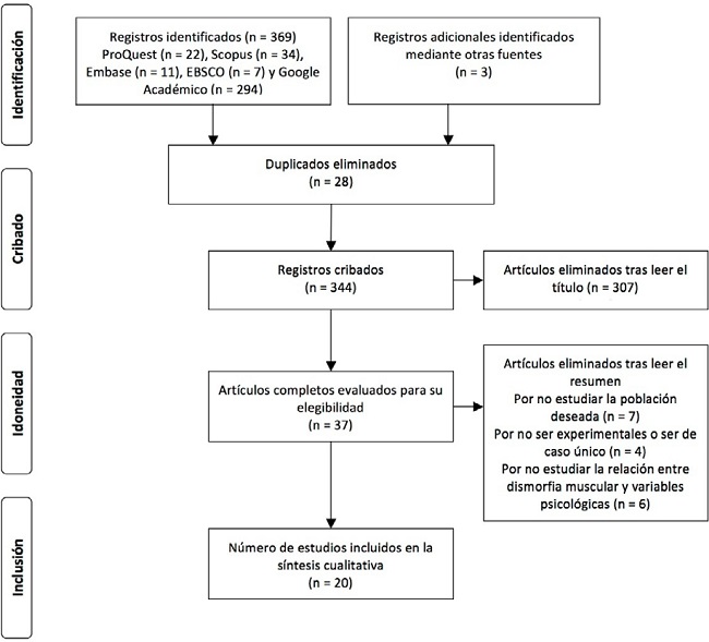 Diagrama de Flujo PRISMA