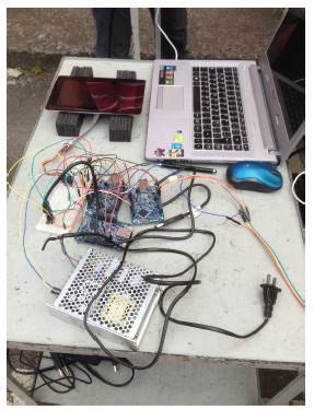 Prueba de conexión entre módulos