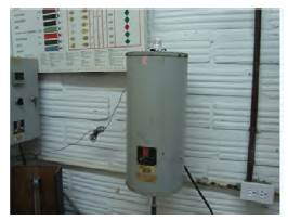 Horno vertical para la carbonizaci&oacute;n. Propiedad de la Universidad Pontificia Bolivariana de Medell&iacute;n