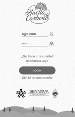 LOGIN APP M&oacute;vil