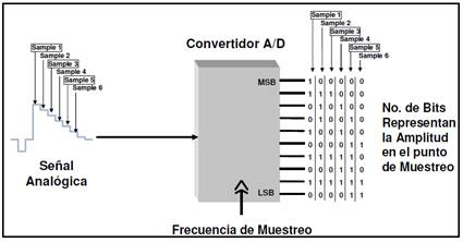Convertidor A/D.