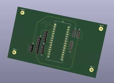 Dise�o de PCB en KidCAD.