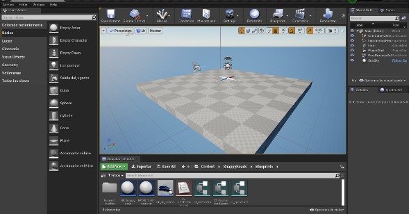 Dise�o en el motor grafico UNREAL ENGINE