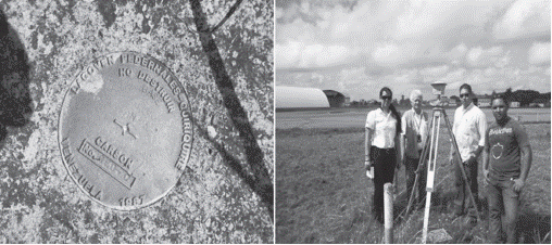 Medici&oacute;n GPS en la estaci&oacute;n base Carson.