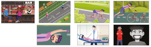 Imágenes de la animación construida (https://youtu.be/E8bOeisztQk)