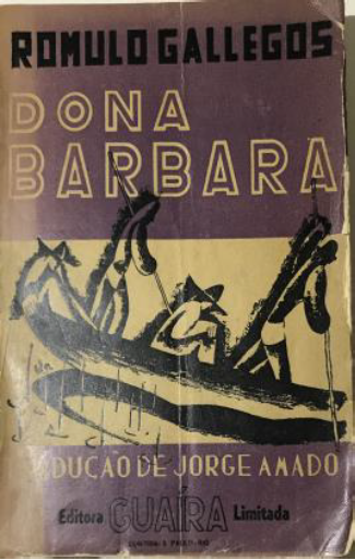 Capa da edição brasileira de Doña Barbara