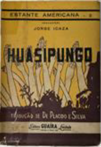 Capa da edição  brasileira de Huasipungo