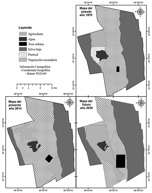 Representaci&oacute;n de la percepci&oacute;n local sobre la cobertura y uso de suelo seg&uacute;n mapeo participativo en el ejido Laguna del Mante.