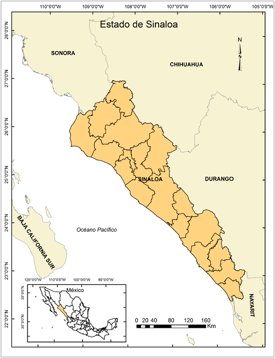 Localizaci&oacute;n geogr&aacute;fica del &aacute;rea de estudio.
