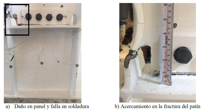 Estado final t&iacute;pico de los espec&iacute;menes CTP1
