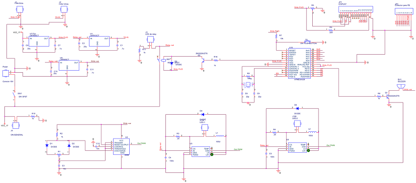 Diagrama general del circuito el&eacute;ctrico.