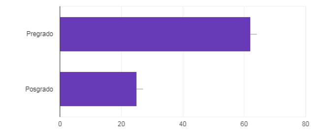 Nivel acad&eacute;mico en el que ha participado en direcci&oacute;n de tesis, monograf&iacute;as y proyectos de grado