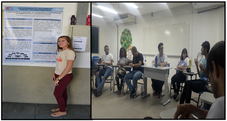 Apresenta��o de trabalhos cient�ficos na Semana Universit�ria-UPE &ndash; PIBID e Inicia��o Cient�fica