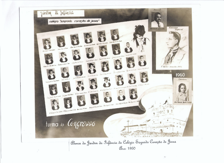 Quadro de formatura - Jardim de Infncia de 19608 (Turma do Congresso)