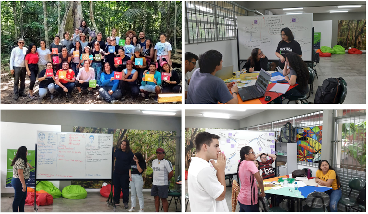 Desenvolvimento do projeto pelos alunos