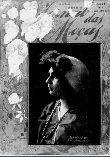 Capa Jornal das Mo�as &ndash; ano de 1914 (ilustrativa)