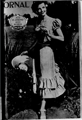 Capa Jornal das Moças – ano de 1950 (ilustrativa)