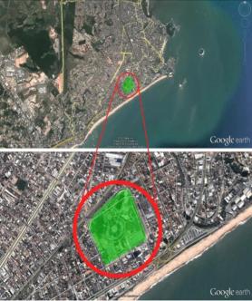 Localizao do Bairro Praia Campista em Maca