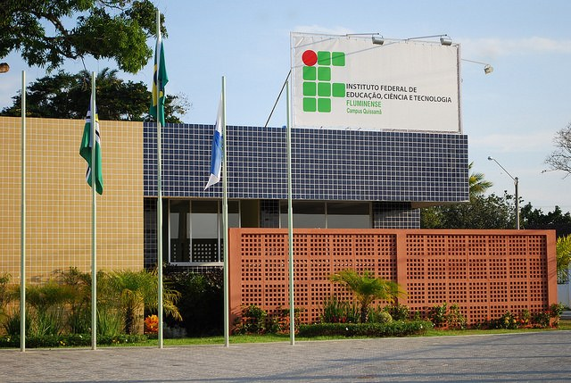 Imagens do campus Quissam do Instituto Federal Fluminense Coordenadas 2206’384S 4128’517W