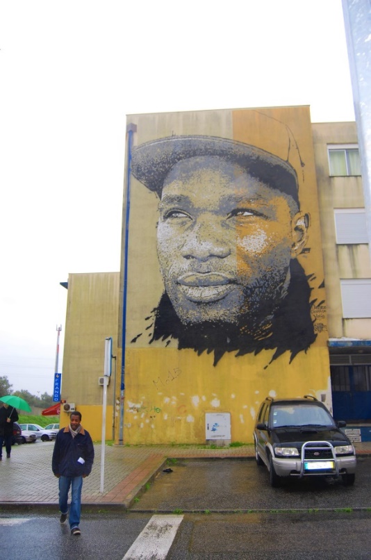 Mural da autoria de Vihls (Quinta do Mocho), Loures