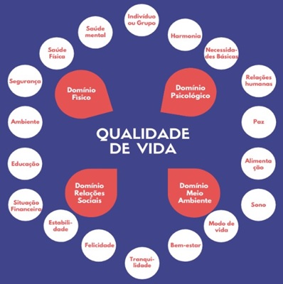 Domnios e ncleos semnticos nas respostas dos discentes sobre o conceito de Qualidade de Vida