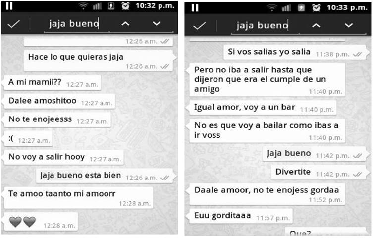 Esos corazones son una gestualidad amorosa, un modo de expresarle al otro lo que siente, desde un registro que parece más cercano y tangible que la palabra en un medio virtual. 